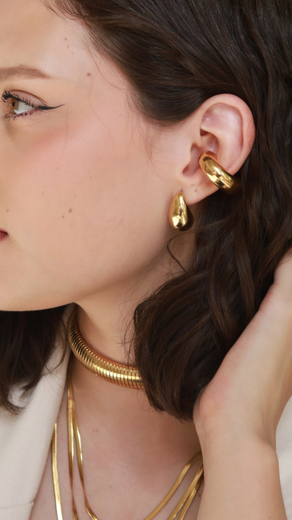 Mega Chunky cuff liso