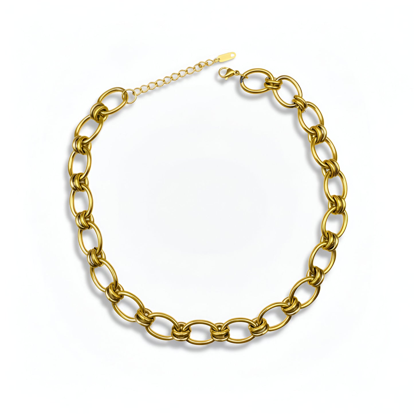 Cadena Óvalo Grande