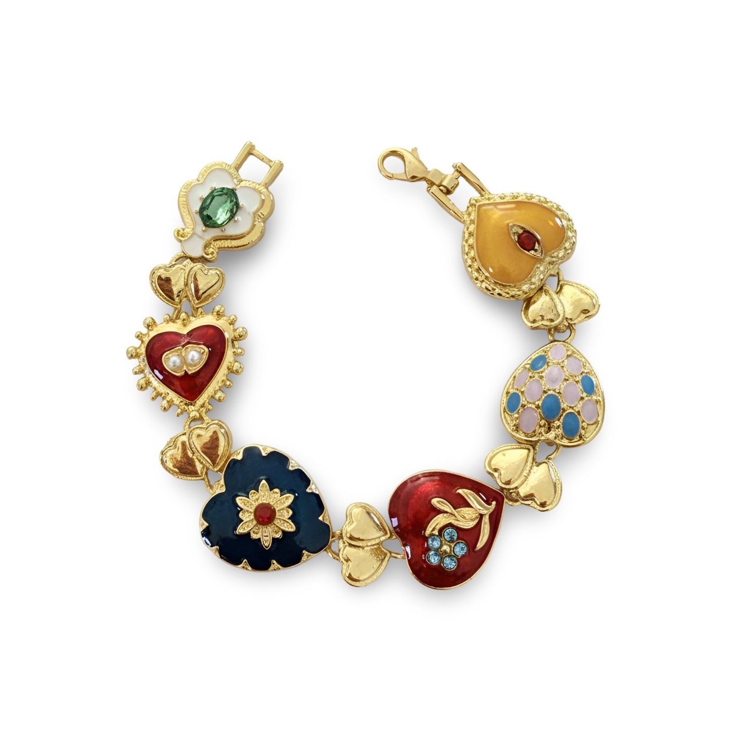 Pulsera corazones