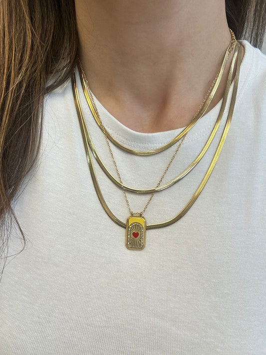 Pack: Collar LOVE + Triple planchada