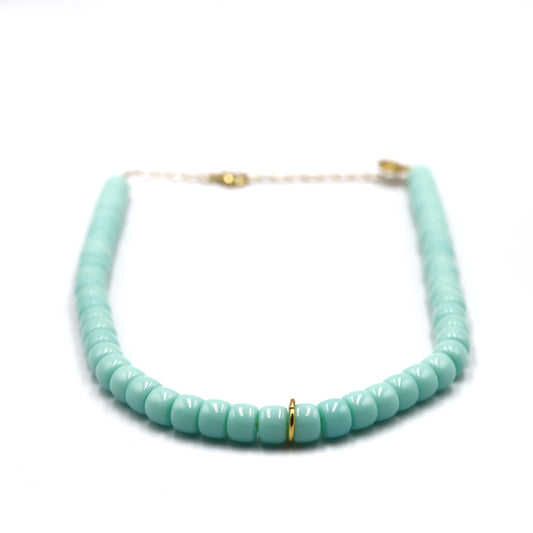 Collar Piedra Azul Celeste